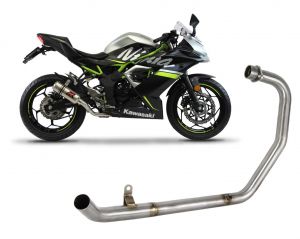 Dominator Spruitstuk Voorbocht Kawasaki NINJA 125 / Z125
