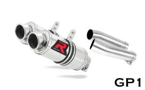 Dominator Uitlaten Aprilia RSV 1000 Mille 2004 - 2009